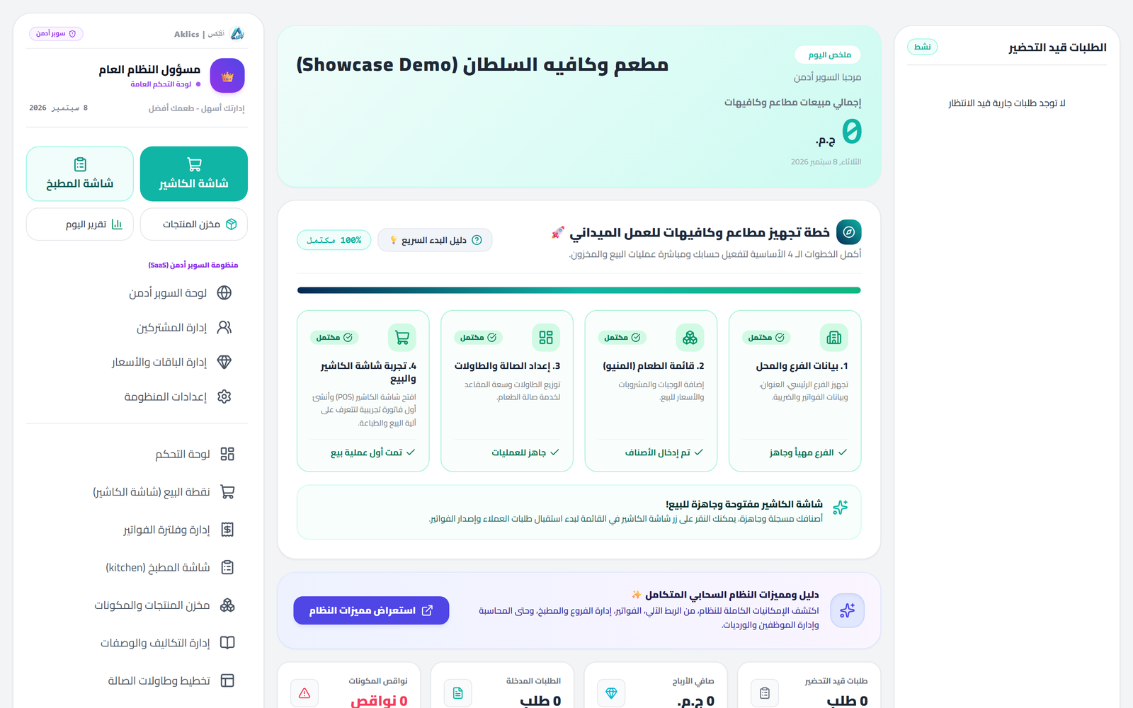 لوحة تحكم أكلكس الحقيقية